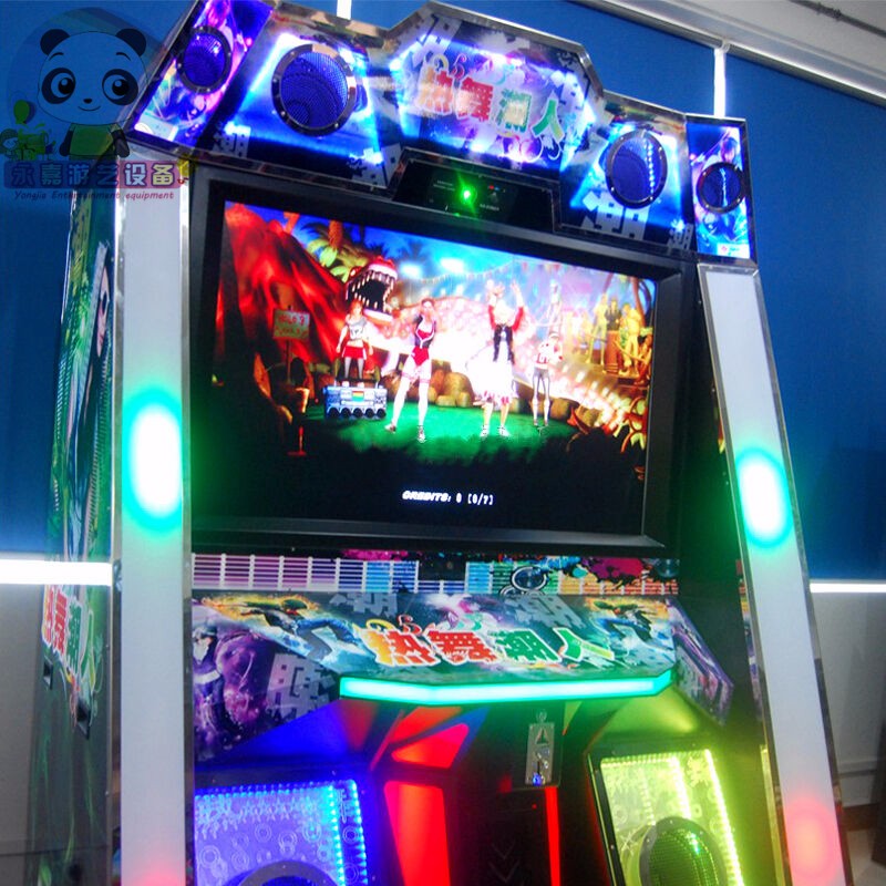 热舞潮人跳舞机 电玩城中的舞蹈模拟人气王